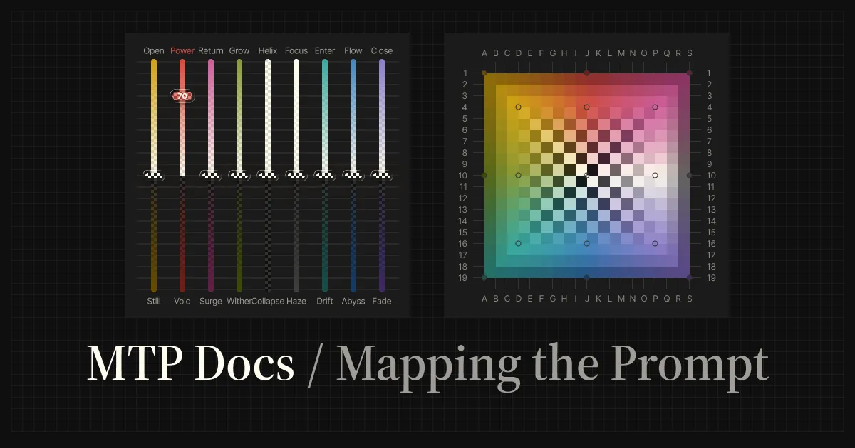 Mapping the Prompt interface preview